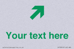 Custom Safe Condition inverse: Green Up right arrow